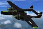 FSX/P3D Northrop P-61C Black Widow 8 Textures set